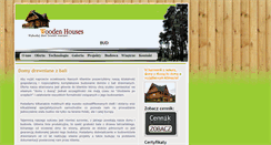 Desktop Screenshot of drewniane-domy.eu