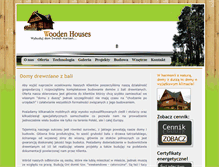 Tablet Screenshot of drewniane-domy.eu